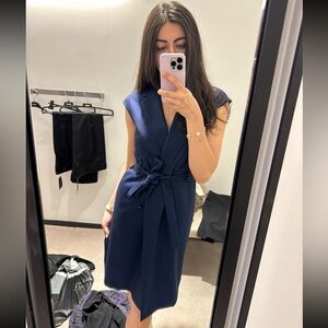 NWT Hugo Boss Sleeveless Trench Work Dress